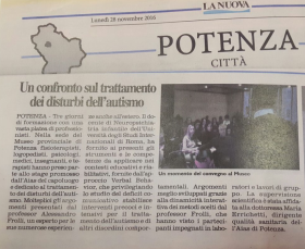 Aias:confronto sui trattamenti dell'autismo - AIAS Potenza ets