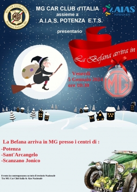 "La Befana arriva in MG " - AIAS Potenza ets