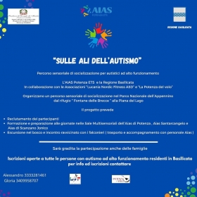 “SULLE ALI DELL’AUTISMO” - AIAS Potenza ets